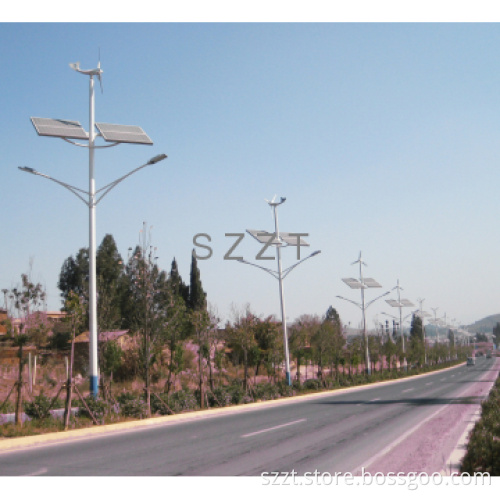 Solar and Wind Hybrid LED Street Light